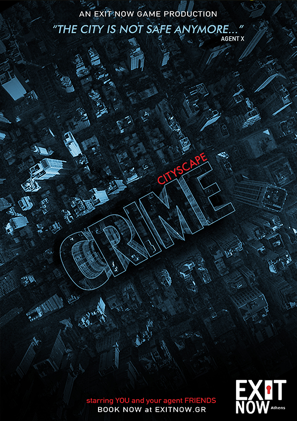 CityScape Crime | EXIT NOW | Live Game Experience | Escape Room | Services